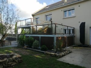 Terrasse suspendue - Aménagement extérieur